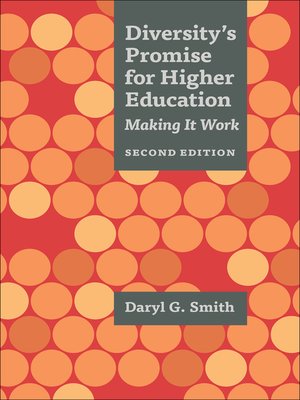 cover image of Diversity's Promise for Higher Education